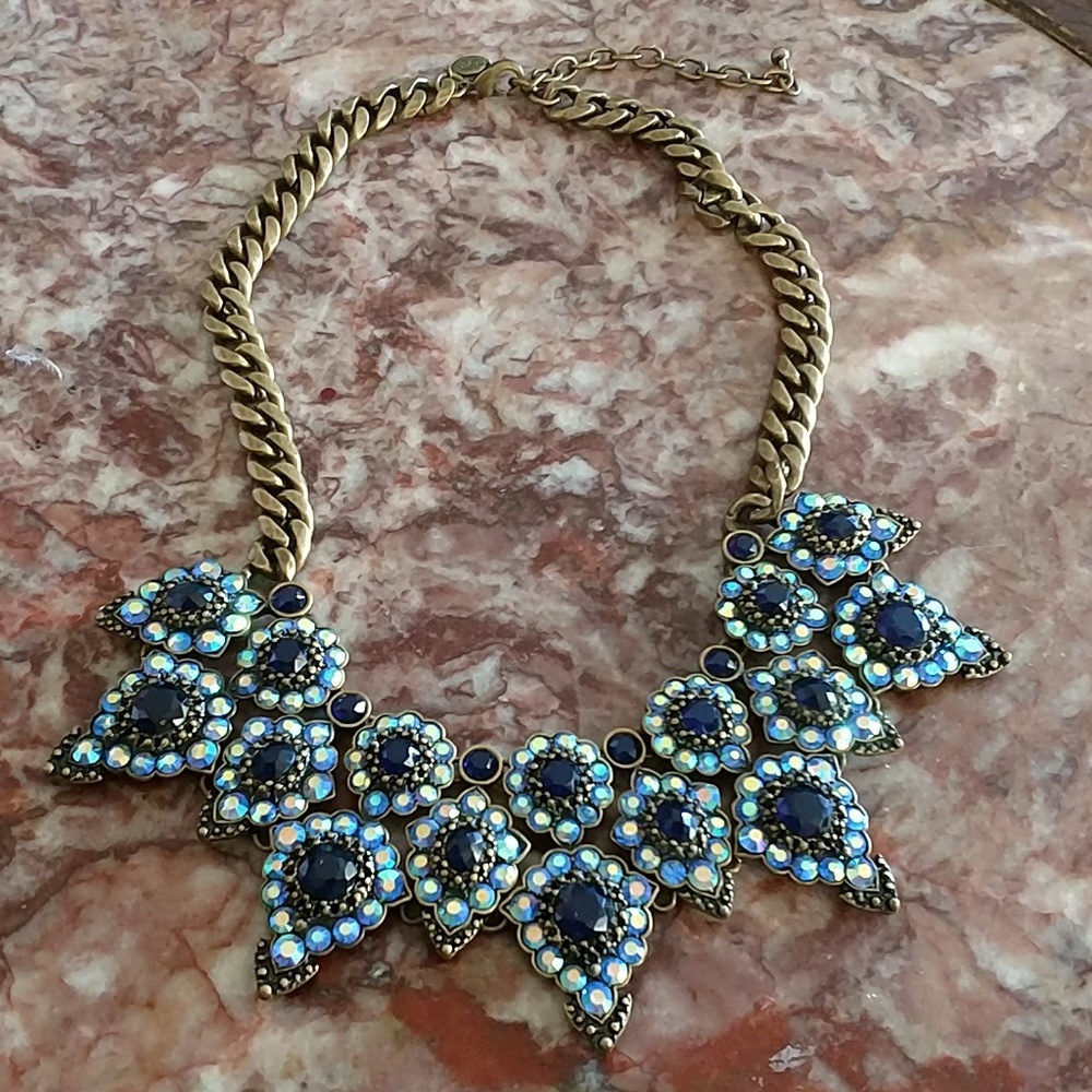 Joan rivers bib statement necklace